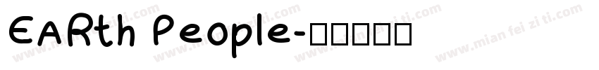 EARth People字体转换